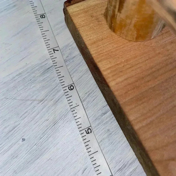 Charcuterie board. Live Edge MAPLE. CUSTOM MADE. BRANCH HANDLES, OILED FOOD SAFE - Picture 8 of 13